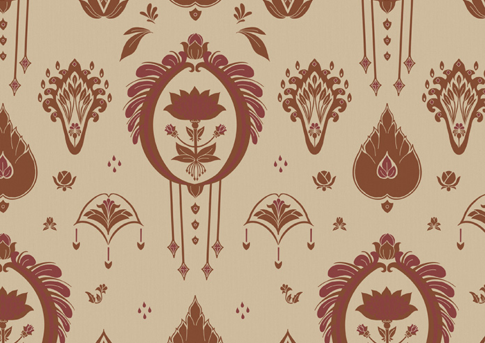 Tangier, Russet - Twist&Fit Roller Blind - Image 6